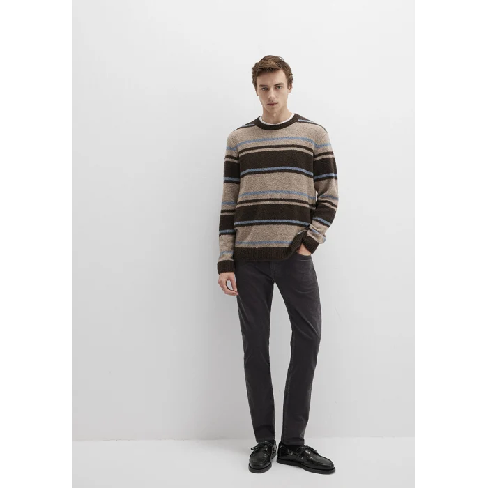 Mavi 0035182643 Marcus Koyu Gri Kadife Pantolon