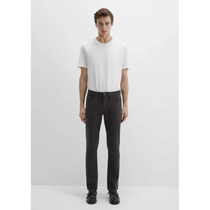 Mavi 0035182643 Marcus Koyu Gri Kadife Pantolon