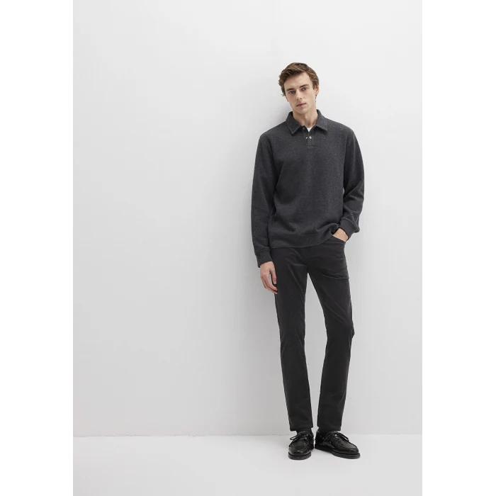 Mavi 0035130269 Marcus Siyah Kadife Pantolon