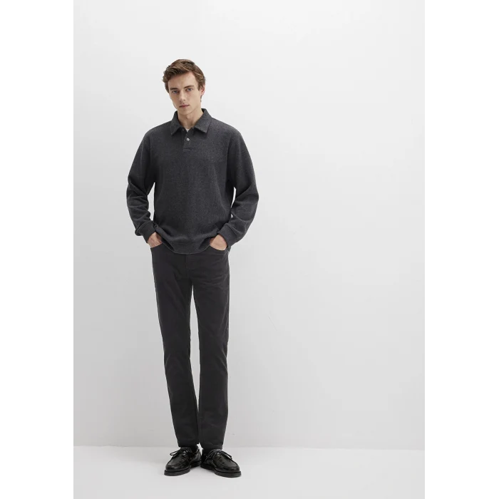 Mavi 0035130269 Marcus Siyah Kadife Pantolon