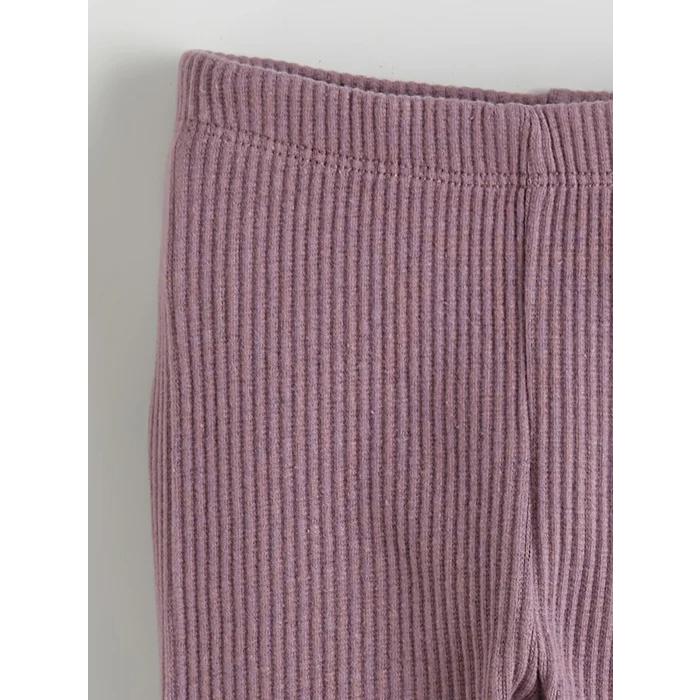 LCW baby Ekru Bisiklet Yaka Kız Bebek Sweatshirt ve Tayt