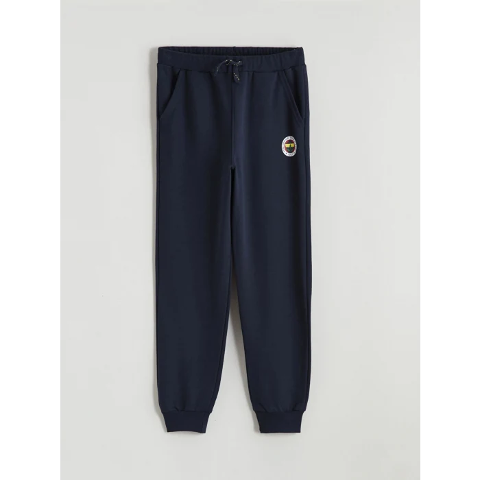 LCW Kids Lacivert Fenerbahçe Baskılı Erkek Çocuk Eşofman Takımı