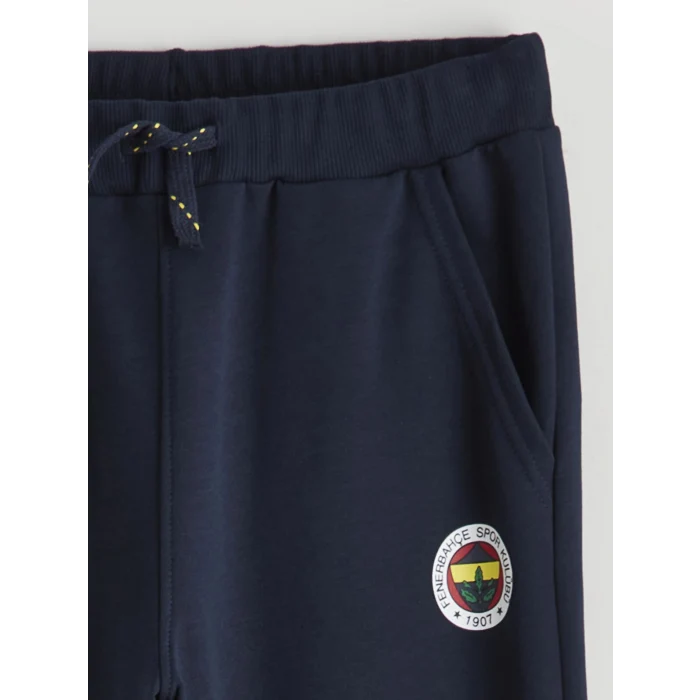 LCW Kids Lacivert Fenerbahçe Baskılı Erkek Çocuk Eşofman Takımı