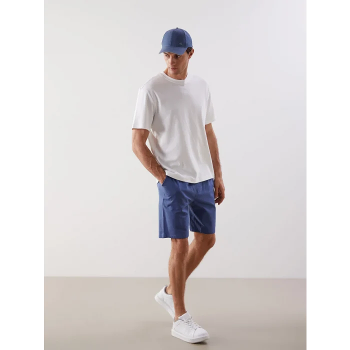 LCW ACCESSORIES Lacivert Baskılı Erkek Kep Şapka