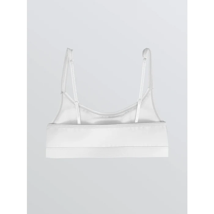 LCW Kids Beyaz Basic Kız Çocuk Büstiyer