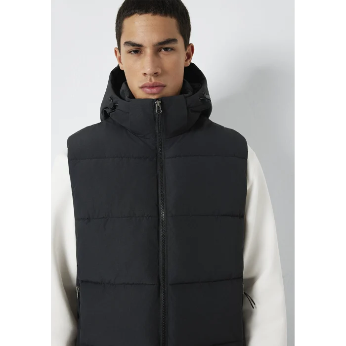 Mavi 0110744-71379 Kapüşonlu Siyah Yelek