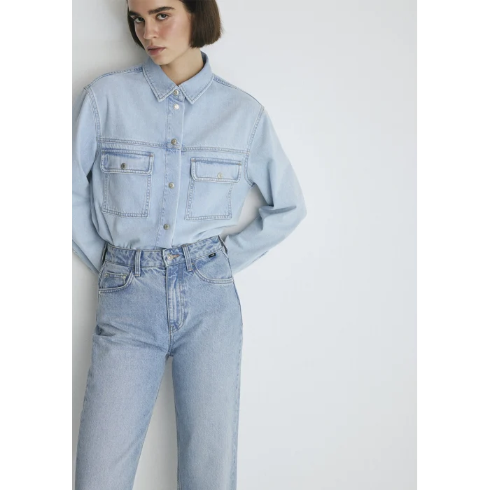 Mavi 101072-34111 Victoria Real Blue Gölgeli Açık Mavi Jean Pantolon