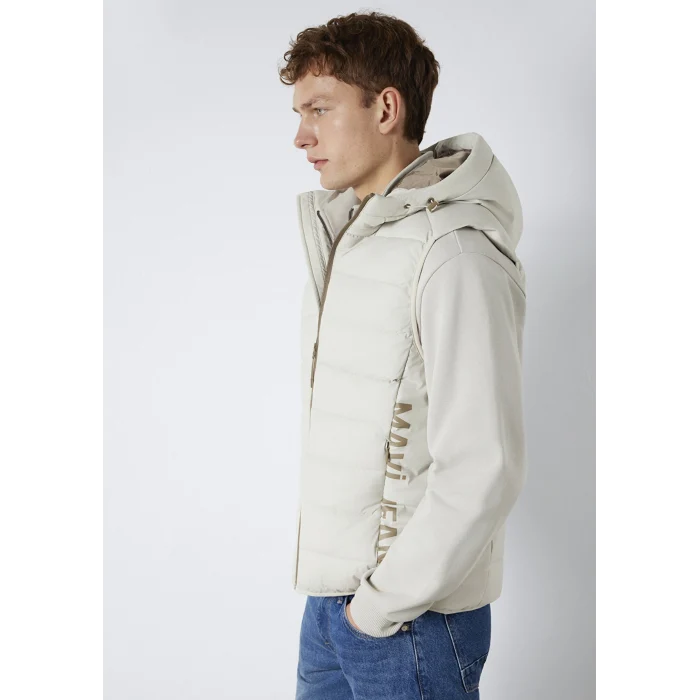 Mavi 0110554-70144 Kapüşonlu Gri Yelek