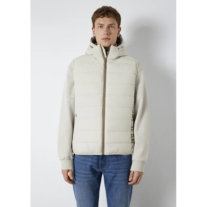 Mavi 0110554-70144 Kapüşonlu Gri Yelek