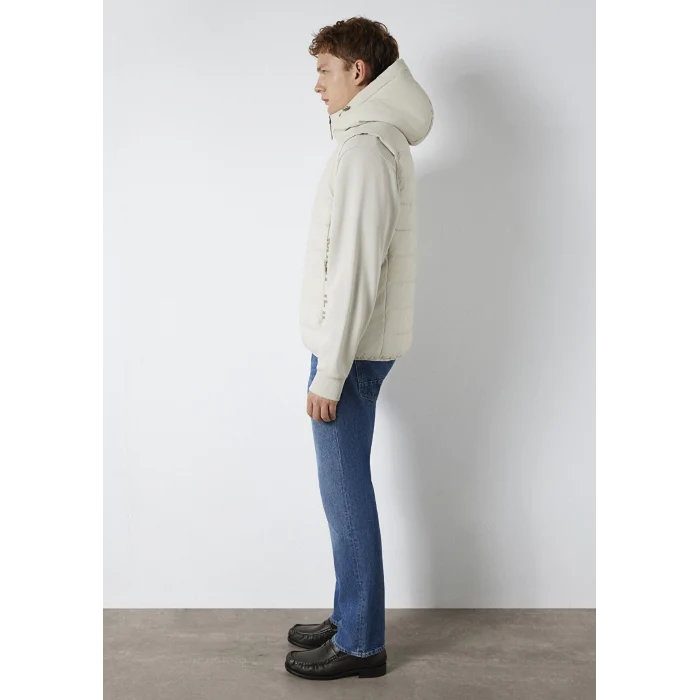 Mavi 0110554-70144 Kapüşonlu Gri Yelek