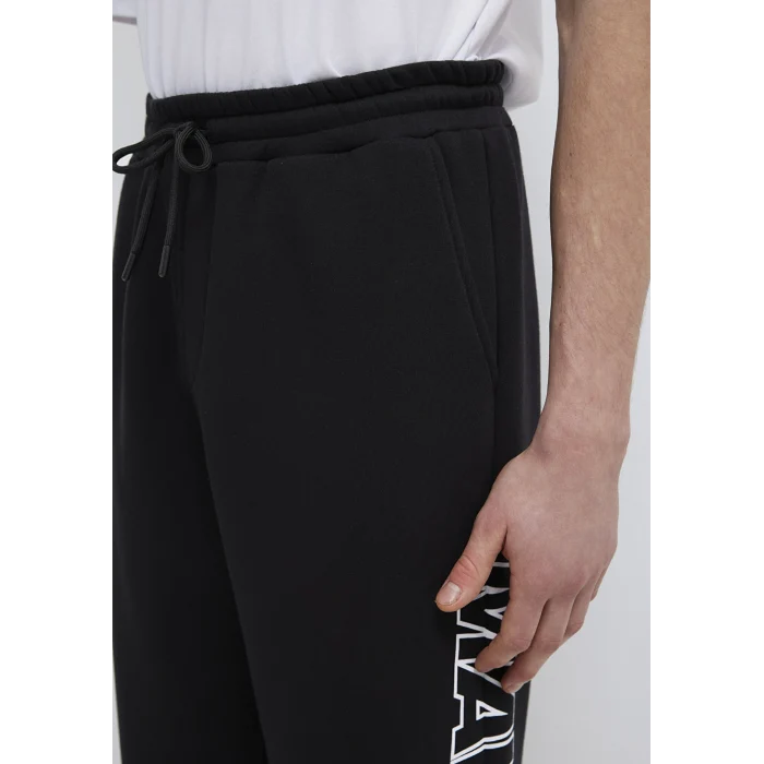 Mavi 0010208-900 Mavi Logo Baskılı Siyah Eşofman Altı