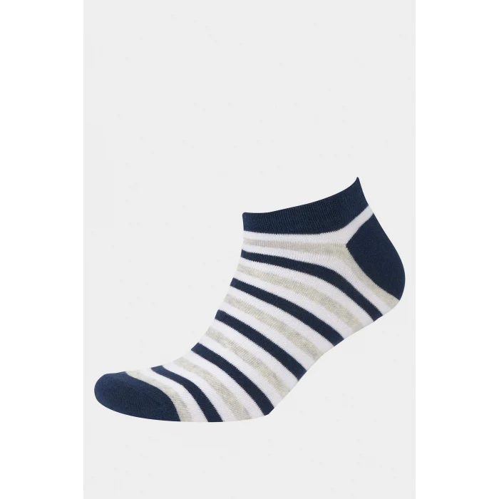 Defacto F5279AXKR1 Çok Renkli Erkek 5li Pamuklu Patik Çorap