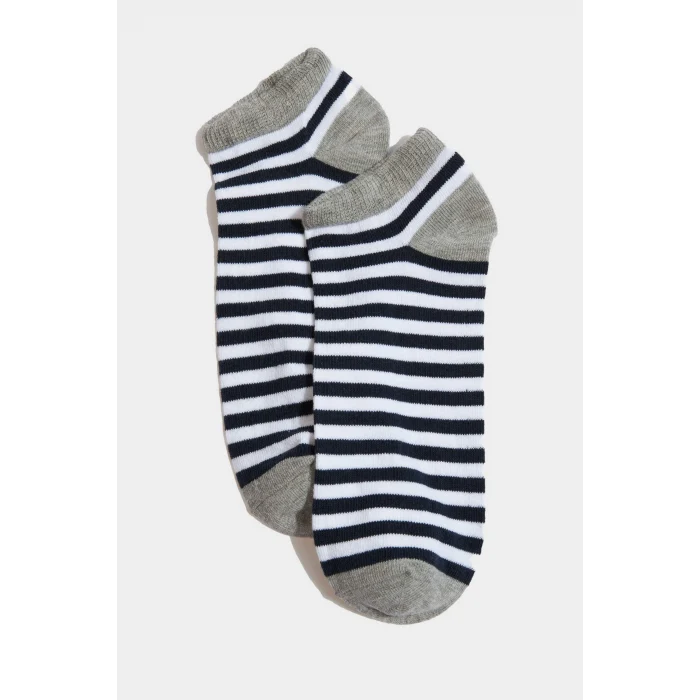 Defacto F5279AXKR1 Çok Renkli Erkek 5li Pamuklu Patik Çorap