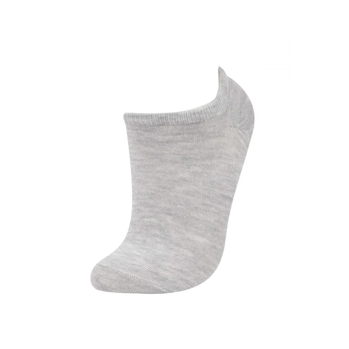 Defacto B8451AXKR1 Coral Kadın 5li Pamuklu Sneaker Çorap