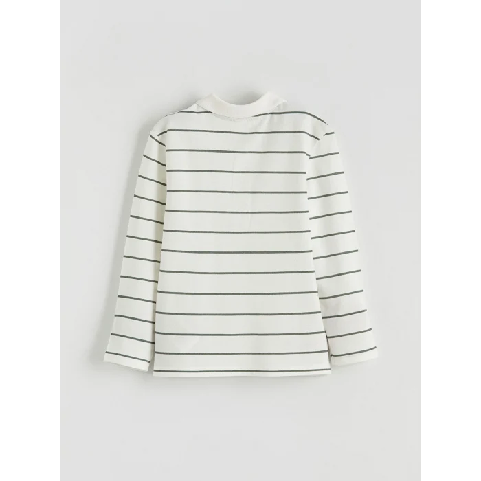 LCW Kids Ekru Polo Yaka Erkek Çocuk Tişört ve Pantolon