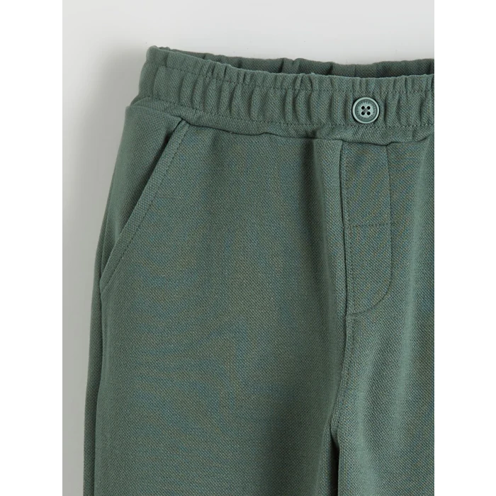 LCW Kids Ekru Polo Yaka Erkek Çocuk Tişört ve Pantolon