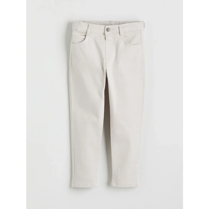 LCW Kids Bej Slim Fit Erkek Çocuk Pantolon