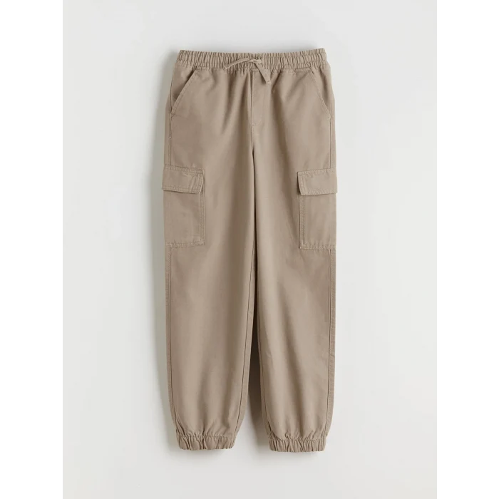 LCW Kids Bej Regular Fit Erkek Çocuk Jogger Pantolon