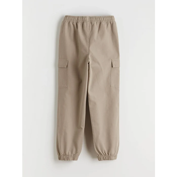 LCW Kids Bej Regular Fit Erkek Çocuk Jogger Pantolon