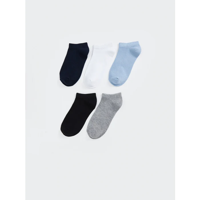 LCW Kids Karışık Erkek Çocuk Bambu Patik Çorap 5li