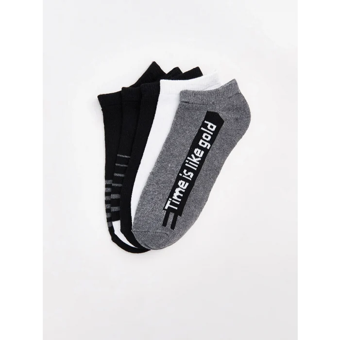 LCW Kids Karışık Erkek Çocuk Patik Çorap 5li