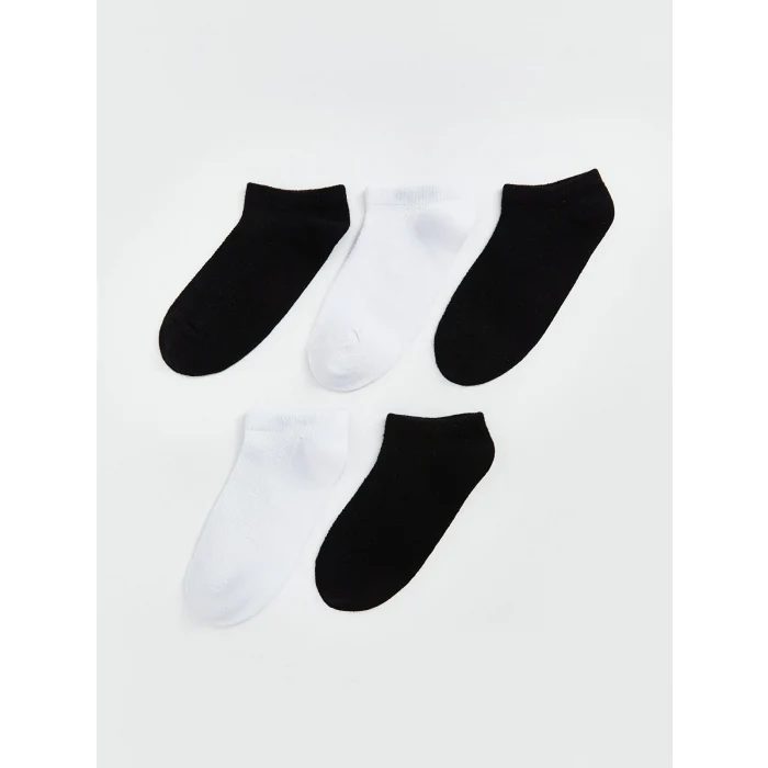 LCW Kids Karışık Basic Erkek Çocuk Patik Çorap 5li