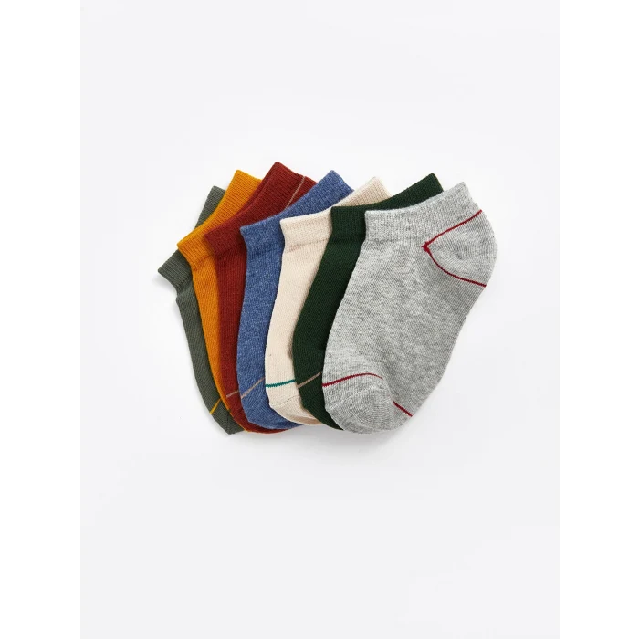 LCW Kids Karışık Erkek Çocuk Patik Çorap 7li