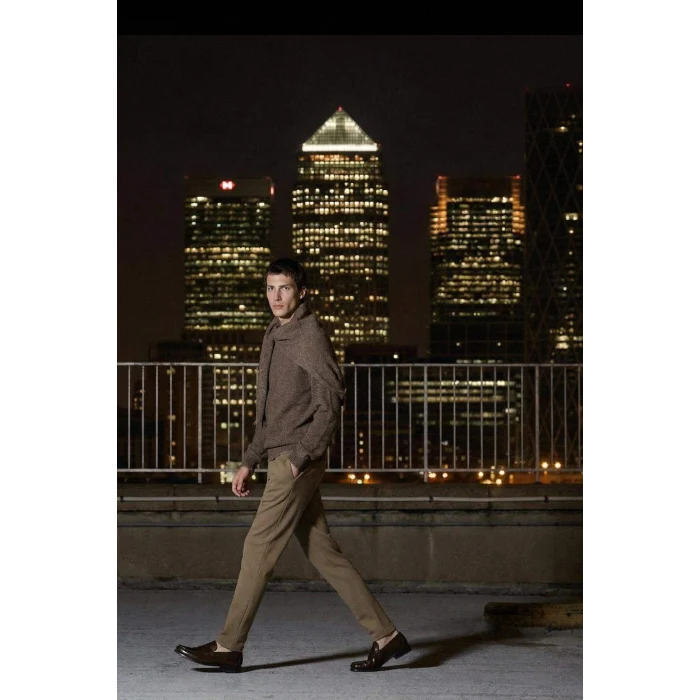 Defacto C6022AXBN571 Kahve Düz Paça Pantolon