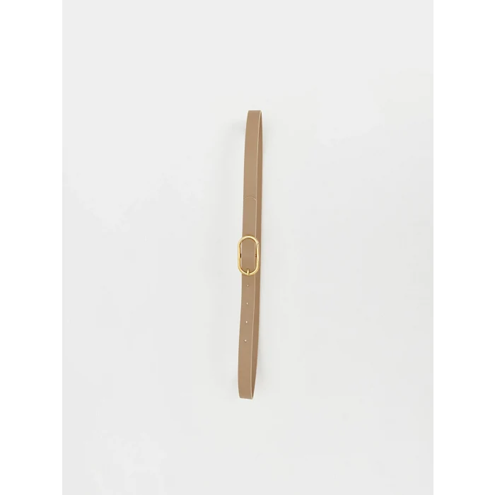 LCW ACCESSORIES Kahverengi Deri Görünümlü Kadın Kemer 3lü