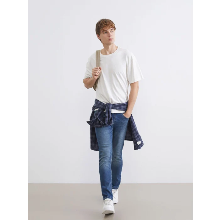 LCW Jeans İndigo 750 Slim Fit Erkek Jean Pantolon