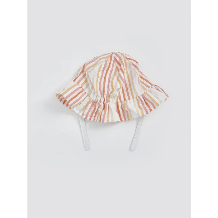LCW baby Karışık Renk Bloklu Kız Bebek Bucket Şapka