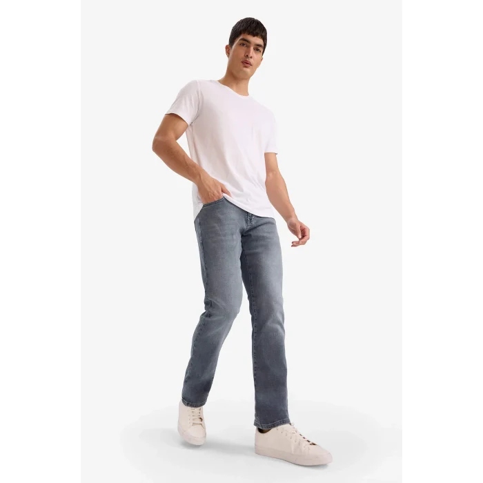 Defacto G3247AXNM84 İndigo Yumuşak Dokulu Sergio Jean Pantolon