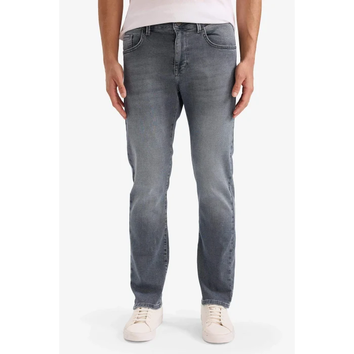 Defacto G3247AXNM84 İndigo Yumuşak Dokulu Sergio Jean Pantolon