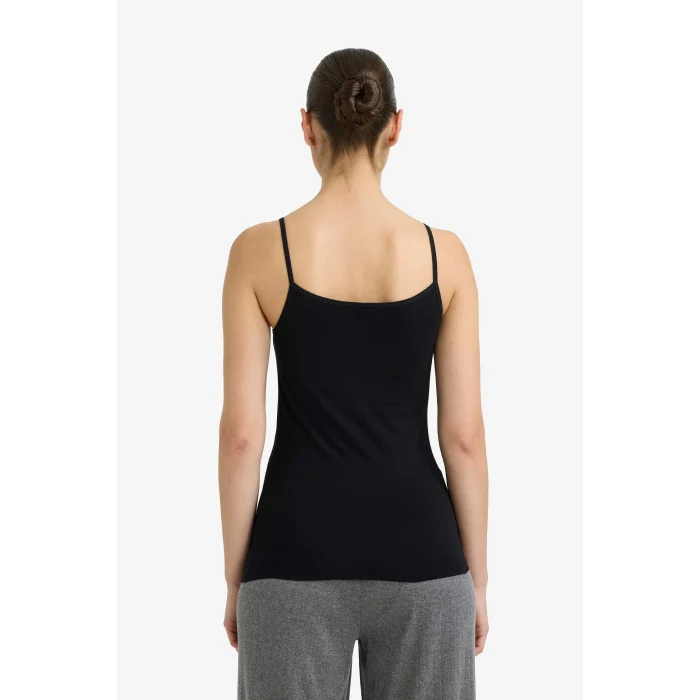 Defacto M6858AZBK81 Siyah Regular Fit Pamuklu Atlet