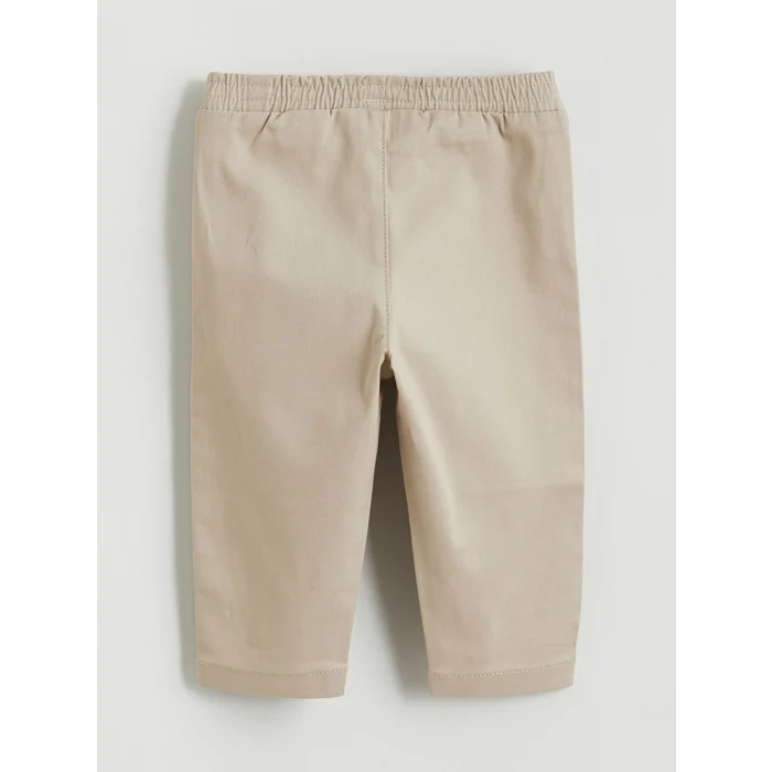 LCW baby Ekru Hakim Yaka Erkek Bebek Gömlek ve Pantolon