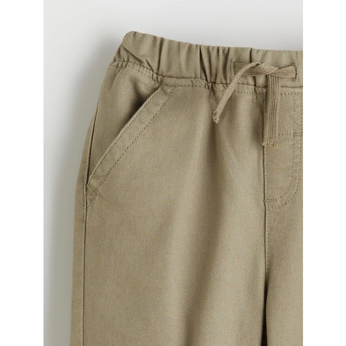 LCW Kids Haki Beli Lastikli Erkek Çocuk Pantolon