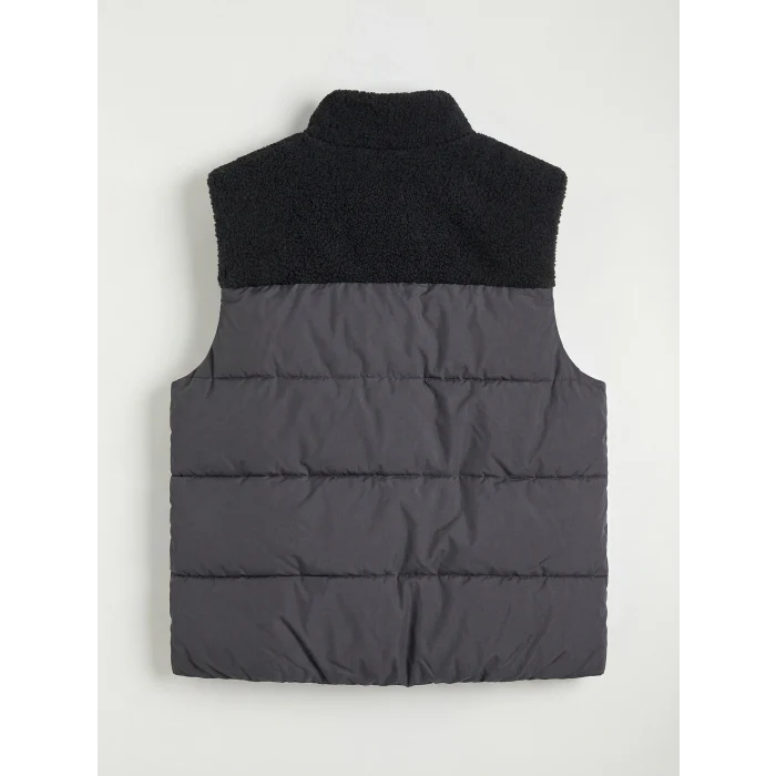 XSIDE Gri Standart Kalıp Dik Yaka Erkek Şişme Yelek