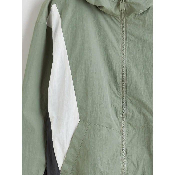 LCW Kids Haki Kapüşonlu Erkek Çocuk Mont