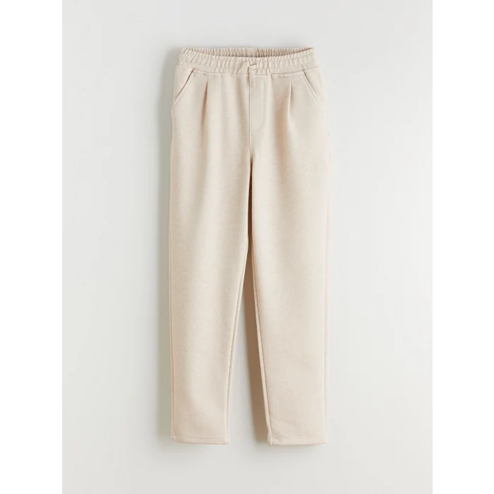 LCW Kids Bej Beli Lastikli Erkek Çocuk Pantolon