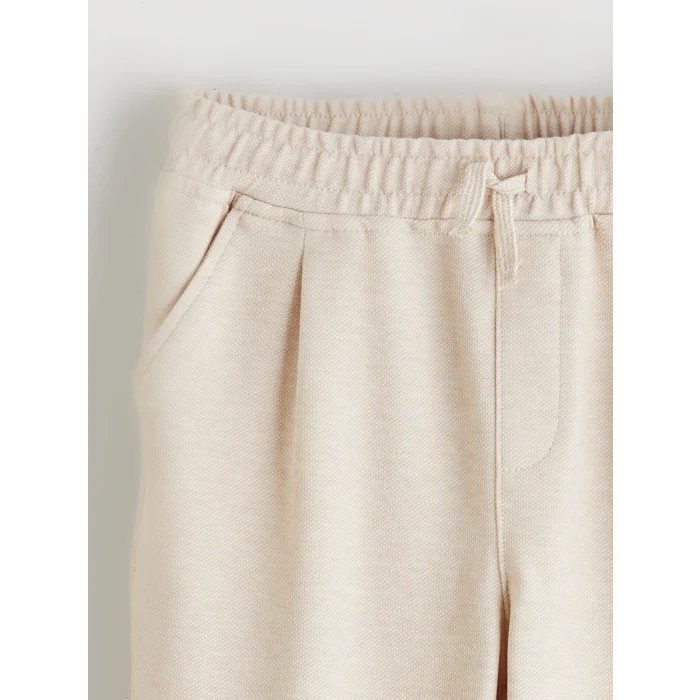 LCW Kids Bej Beli Lastikli Erkek Çocuk Pantolon