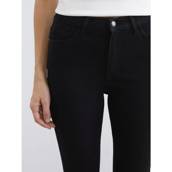 LCW Jeans Siyah Flare Kadın Jean Pantolon