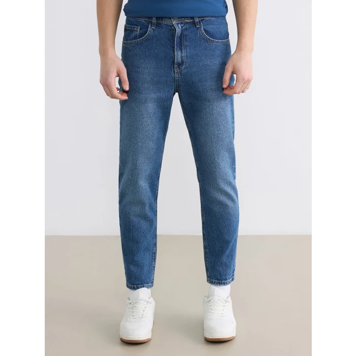 LCW Jeans İndigo 710 Loose Fit Erkek Jean Pantolon