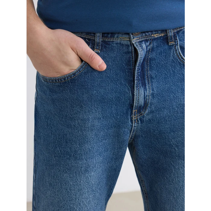 LCW Jeans İndigo 710 Loose Fit Erkek Jean Pantolon