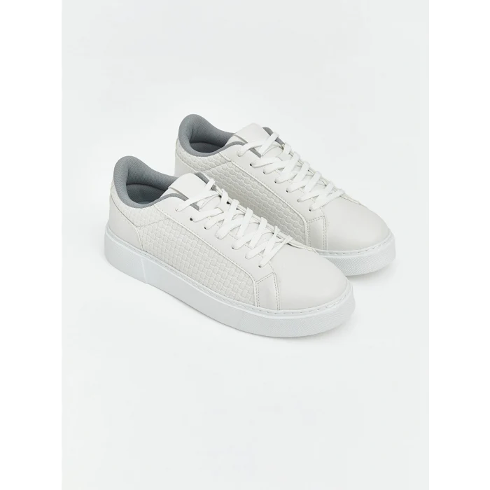 LCW STEPS Beyaz Bağcıklı Erkek Spor Ayakkabı