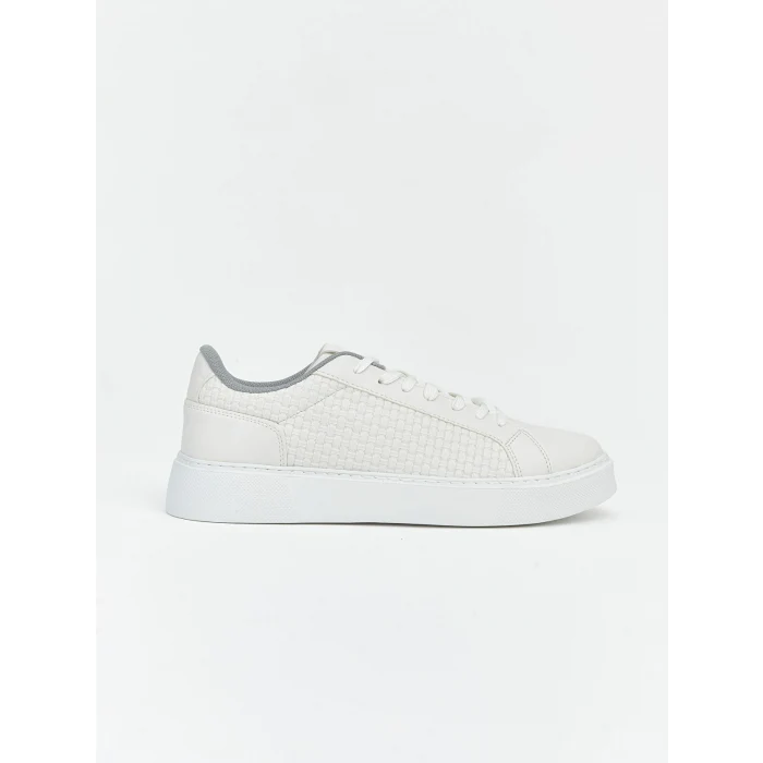 LCW STEPS Beyaz Bağcıklı Erkek Spor Ayakkabı