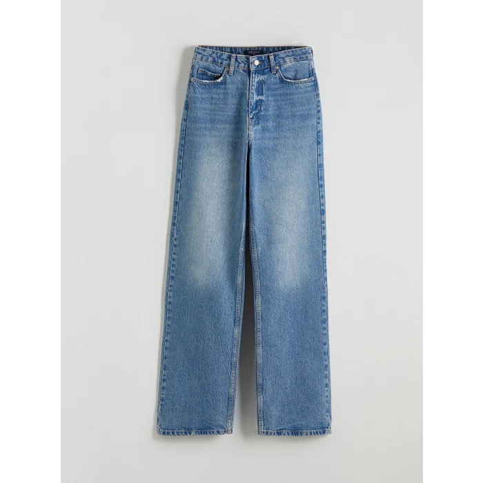 LCW Jeans İndigo Straight Fit Kadın Jean Pantolon