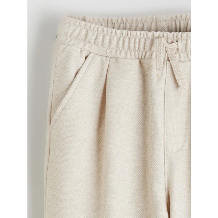 LCW Kids Bej Beli Lastikli Erkek Çocuk Pantolon