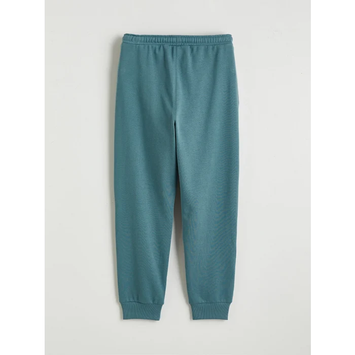LCW Kids Yeşil Beli Lastikli Erkek Çocuk Jogger Eşofman Altı