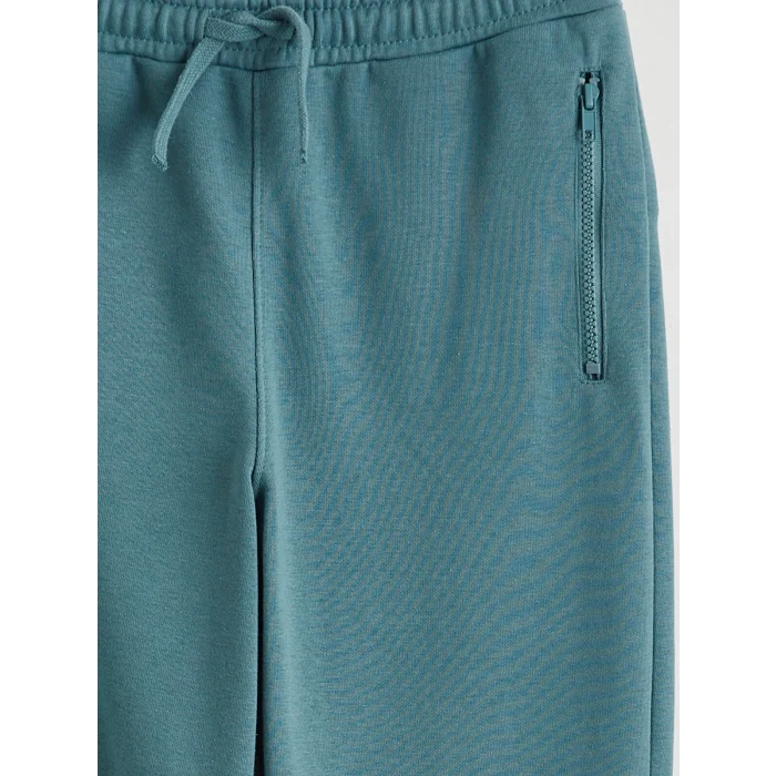 LCW Kids Yeşil Beli Lastikli Erkek Çocuk Jogger Eşofman Altı