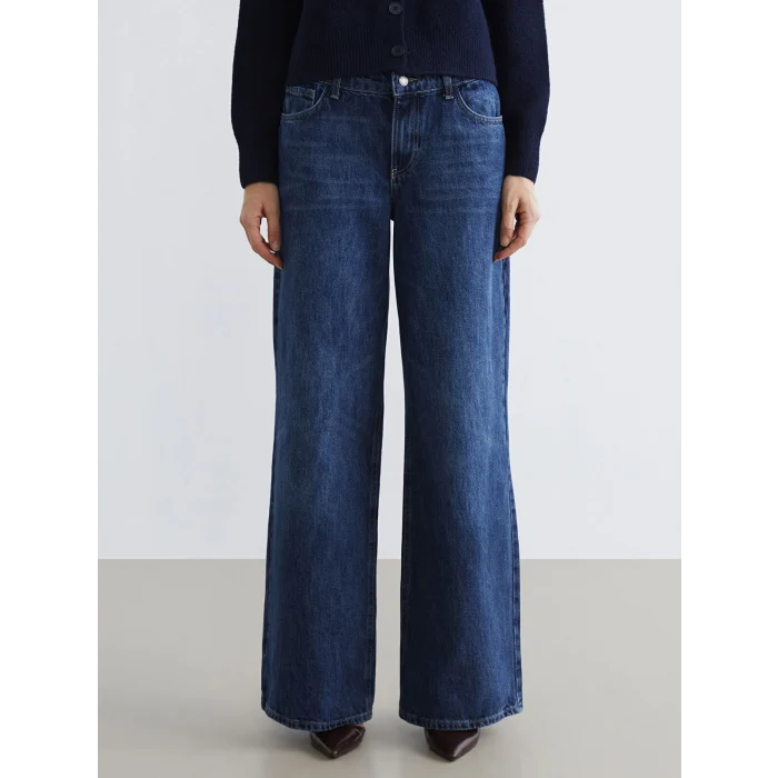 LCW Jeans İndigo Wideleg Kadın Jean Pantolon